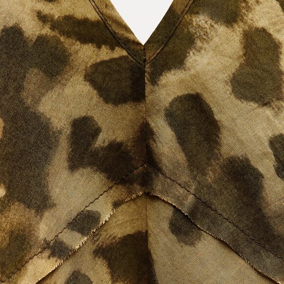 ZARA PRINTED DRESS ZW COLLECTION Size M NEW WITH TAG! - Picture 7 of 8